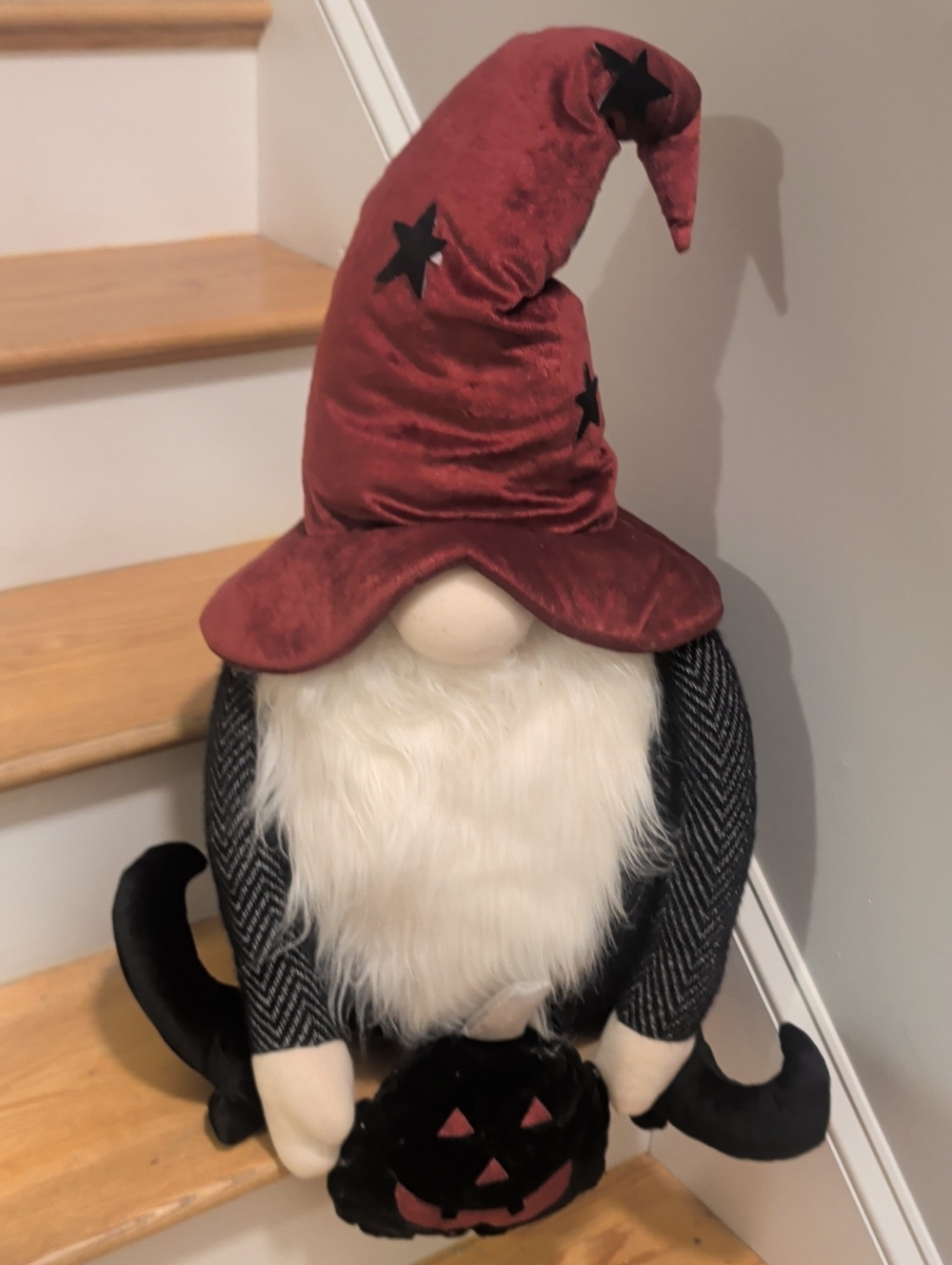 Large Stuffed knome 27 inches tall